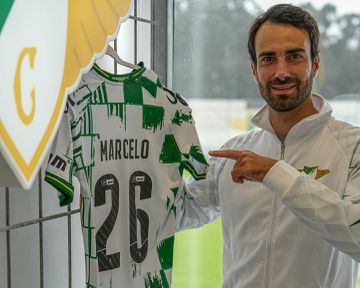Marcelo volta às opções de César Peixoto para o jogo com o Famalicão