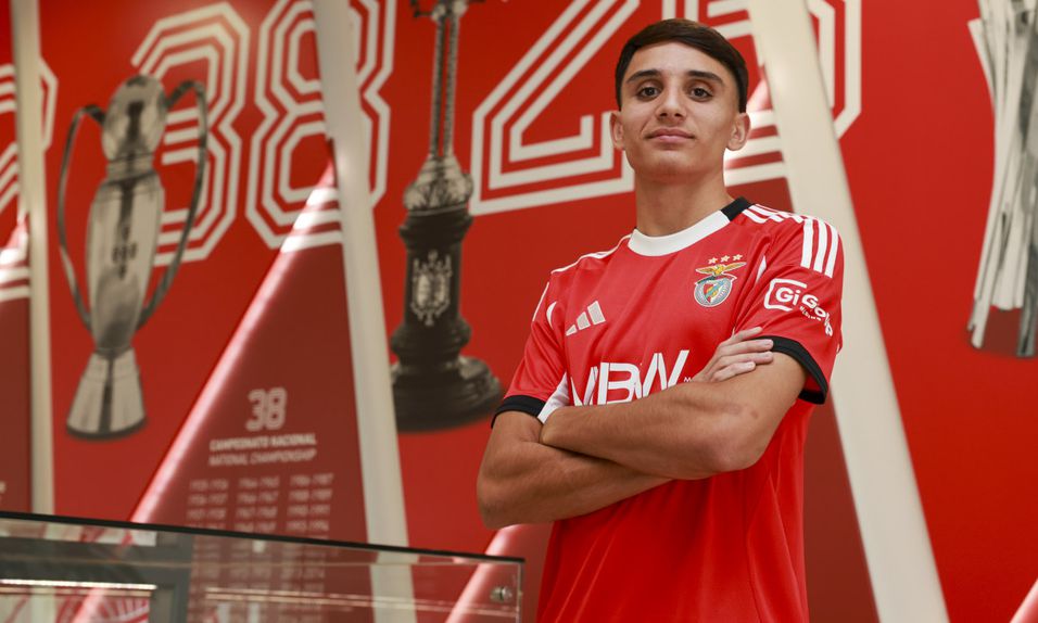 Miguel Vieira, defesa-central do Benfica - Foto SL Benfica
