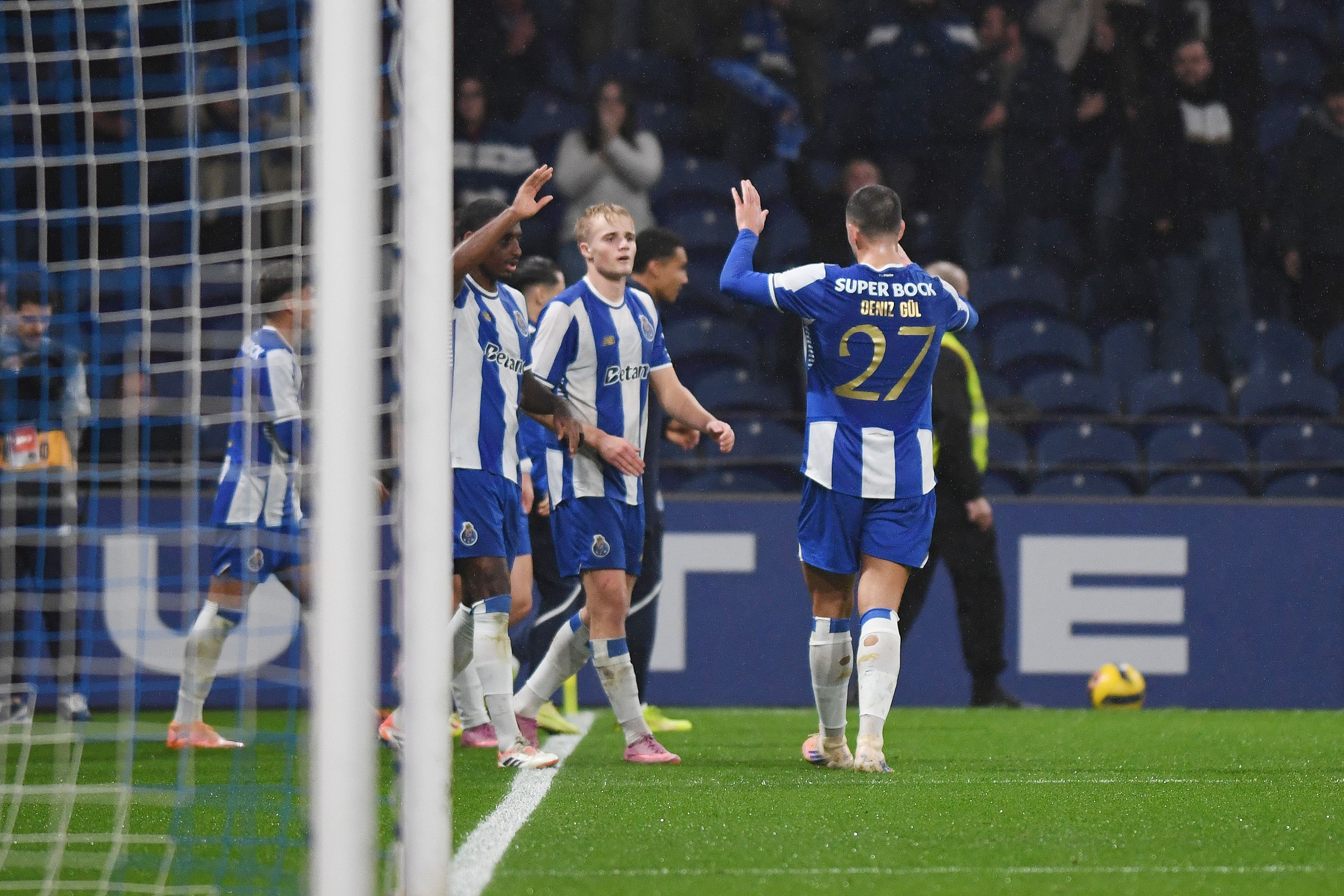 Festejos do FC Porto depois do golo de Froholdt - Foto: Rogério Ferreira / Kapta+