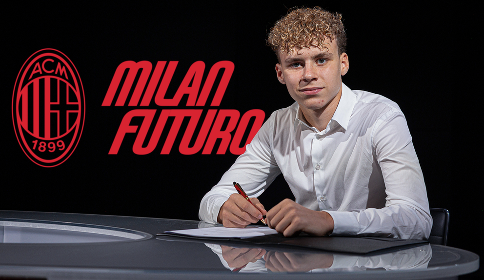 Vincent Ibrahimovic, filho de Zlatan (Foto: AC Milan)