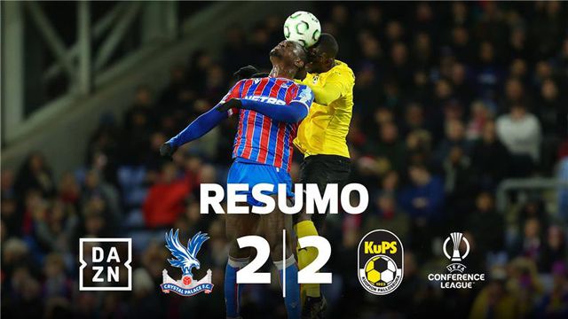 Crystal Palace é surpreendido pelo KuPS e vai ter de jogar o play-off