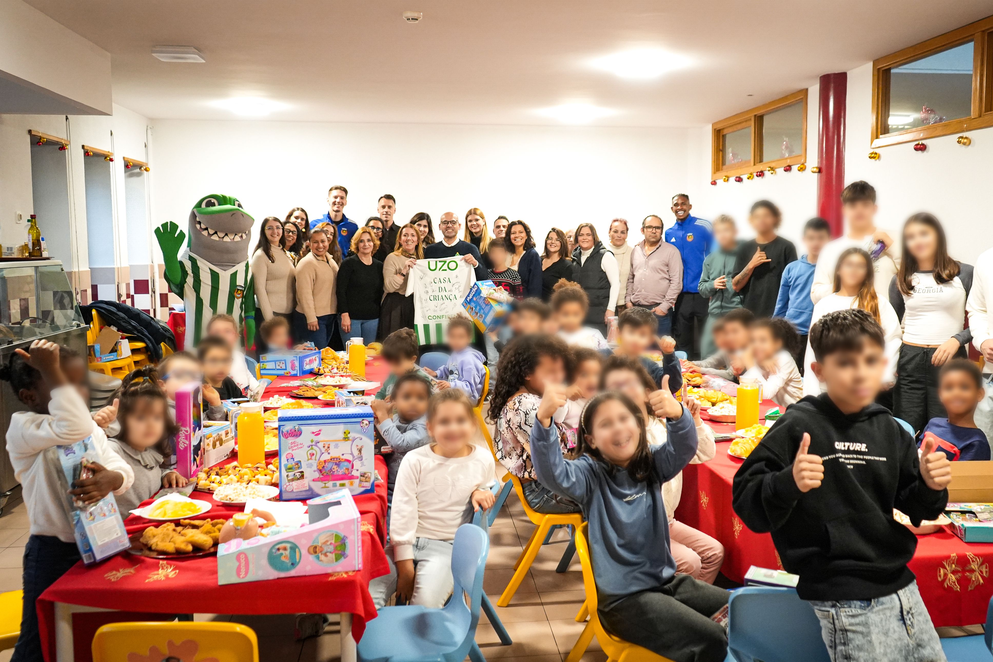 Muita festa na Casa da Criança
