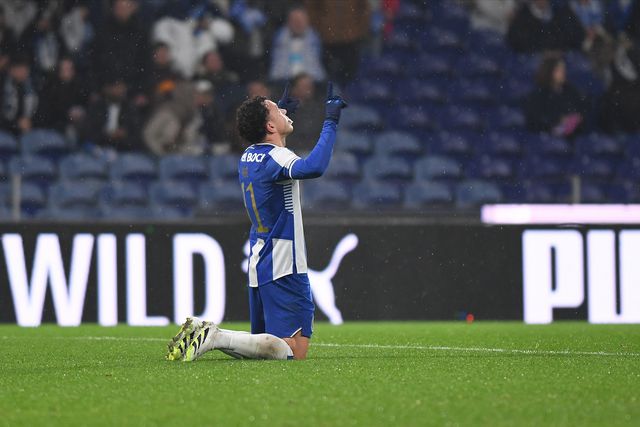Pepê a festejar frente ao Famalicão - Foto: Rogério Ferreira / Kapta+
