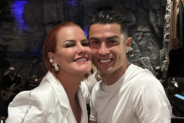 Elma Aveiro e Cristiano Ronaldo (Foto: elma_oficial/Instagram)