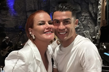 Elma Aveiro e Cristiano Ronaldo (Foto: elma_oficial/Instagram)
