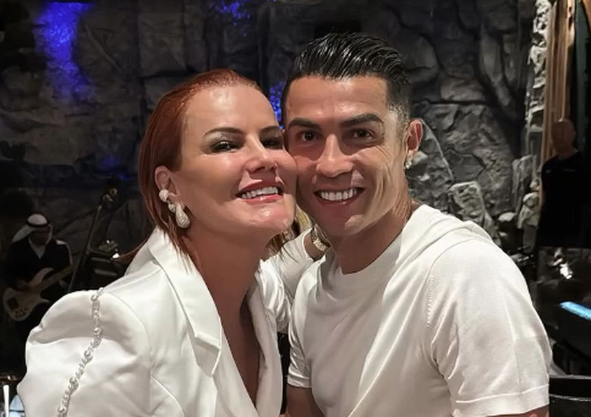 Elma Aveiro e Cristiano Ronaldo (Foto: elma_oficial/Instagram)