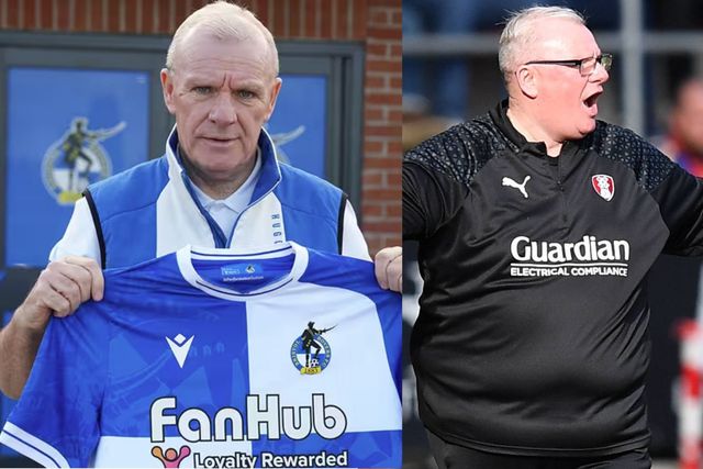 A grande mudança de Steve Evans (Fotos: Bristol Rovers e IMAGO)
