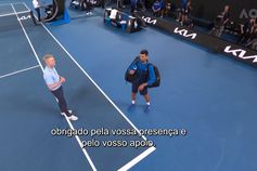 Djokovic recusa entrevista no fim do jogo