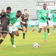 Fase do jogo entre Saint-Étienne e Nantes da Ligue 1 francesa