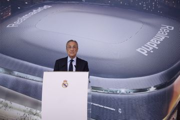 Florentino Pérez reeleito presidente do Real Madrid