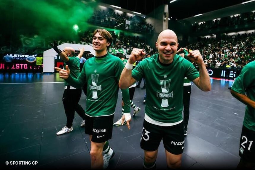 Andriy Dryzalo é uma das jovens promessas leoninas (Sporting CP)