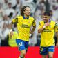 Fábio Silva festeja o golo marcado ao Real Madrid no Santiago Bernabéu