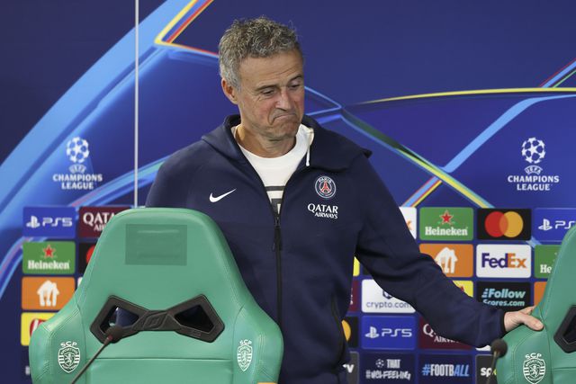 Luis Enrique, treinador do PSG - Foto: ANTONIO COTRIM/LUSA