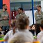 Mika, Alan e Kiko Bondoso visitaram o Centro Infantil de Pevidém - Foto: Moreirense FC