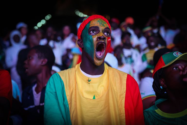 Festa nas ruas de Dakar após vitória do Senegal na CAN  - Foto: Imago