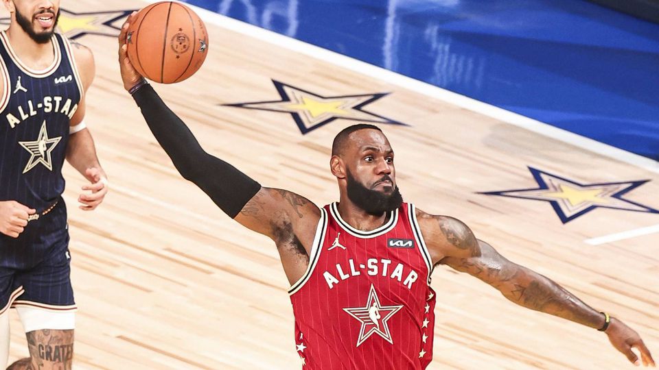 Lebron James empenhado nos Jogos Olímpicos de Paris