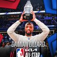 Vídeos: Damian Lillard foi MVP do All-Star Game também por isto