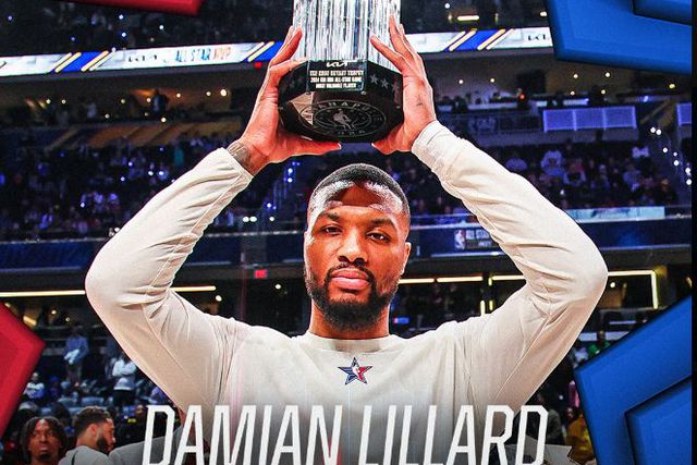 Vídeos: Damian Lillard foi MVP do All-Star Game também por isto