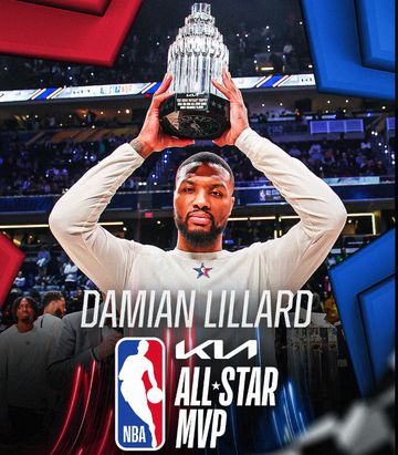 Vídeos: Damian Lillard foi MVP do All-Star Game também por isto