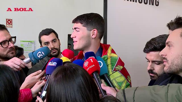 Diogo Ribeiro conta como 'fala' com o falecido pai antes das provas