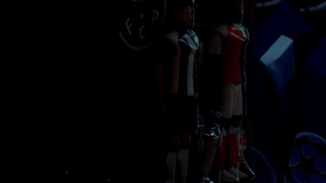 Os 'bonecos' ganharam vida e anteciparam assim o FC Porto-Arsenal