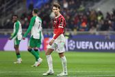João Félix em ação na receção do Milan ao Feyenoord na UEFA Champions League