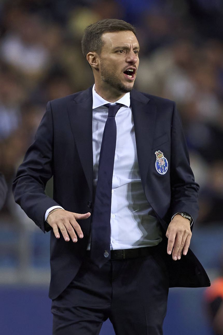 Martín Anselmi antes do Roma-FC Porto