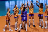 A equipa de voleibol feminino do FC Porto. Foto CEV