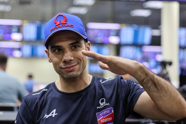 O piloto de MotoGP Miguel Oliveira na época 2025 com a Prima Pramac Racing (Yamaha)