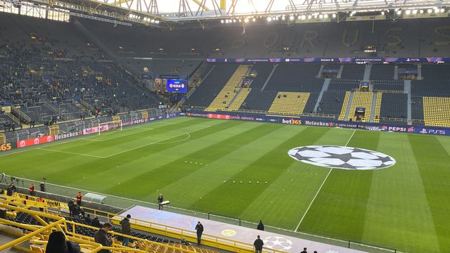 A BOLA numa das catedrais do futebol para acompanhar o jogo do Sporting