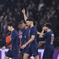 Gonçalo Ramos a festejar o seu golo pelo PSG frente ao Brest