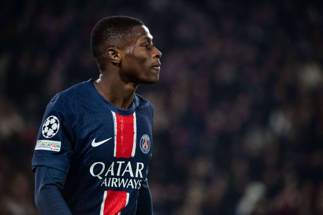 Nuno Mendes a jogar pelo PSG