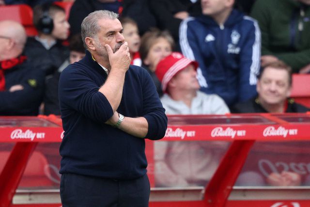 Ange Postecoglou não venceu nenhum dos oito jogos como treinador do Nottingham Forest