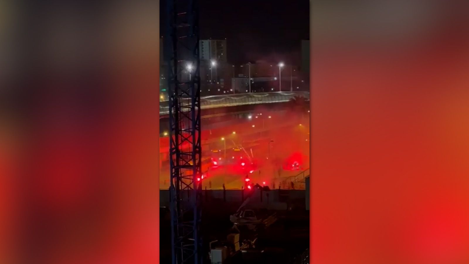 VÍDEO: confrontos graves antes do Sporting-Benfica