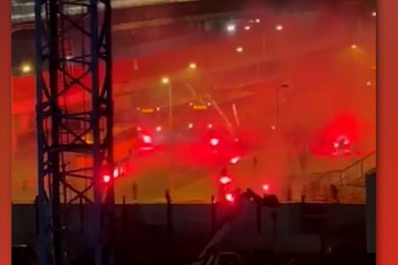 VÍDEO: confrontos graves antes do Sporting-Benfica