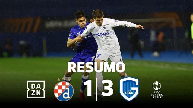 A um passo dos oitavos: Genk surpreende Dínamo em Zagreb (resumo)