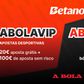 Código promocional Betano 2026: ABOLAVIP para 120€ grátis