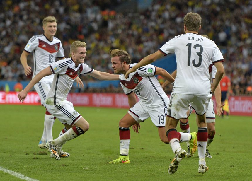 Gotze e Schurrle foram decisivos na final frente à Argentina do Mundial 2014