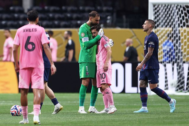 Reencontro de Donnarumma com Messi no PSG-Inter Miami durante o Mundial de Clubes