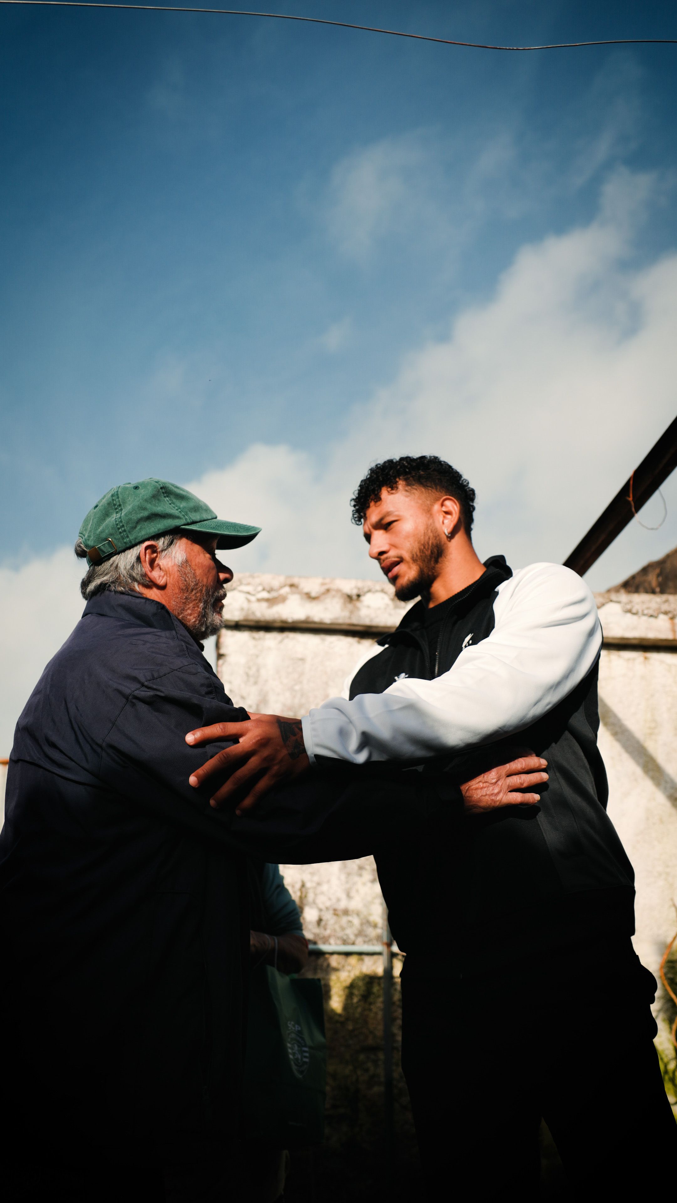Gestos de carinho nunca são demais - Foto: Sporting CP