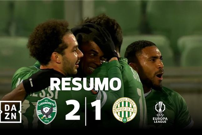 Ludogorets supera Ferencváros e fica em vantagem (resumo)