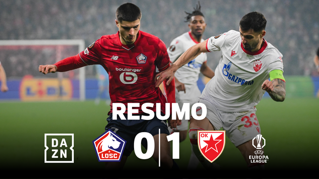 Surpresa do dia na Liga Europa em Lille (resumo)