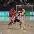 Sporting e Benfica igualaram-se (2-2) a quatro dias de novo dérbi, desta feita pela Liga dos Campeões. Foto: LUSA