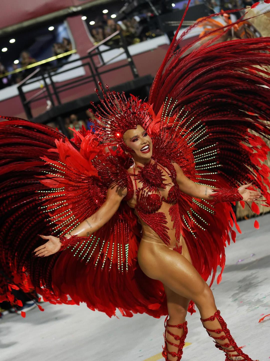 Virgínia Fonseca, namorada de Vinícuis Júnior, rainha de bateria da Grande Rio - Foto: Instagram/Virgínia