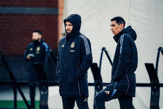 Otamendi e Di María já se treinam com a seleção argentina