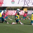 Seleção continua a preparar amigável com a Suécia