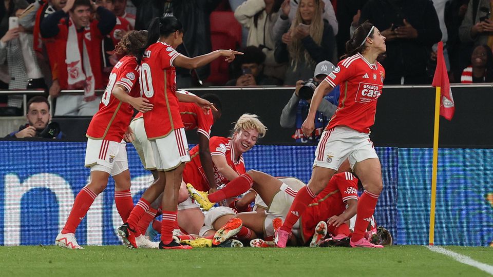 Vídeo: Andreia Faria abre o marcador frente ao Lyon!