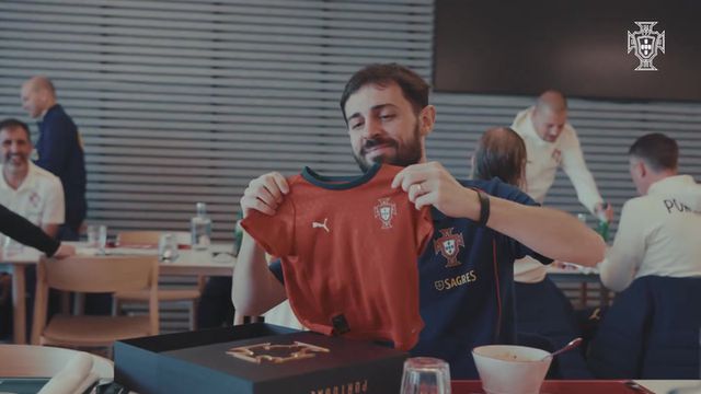 Jogadores da Seleção receberam presente especial no Dia do Pai
