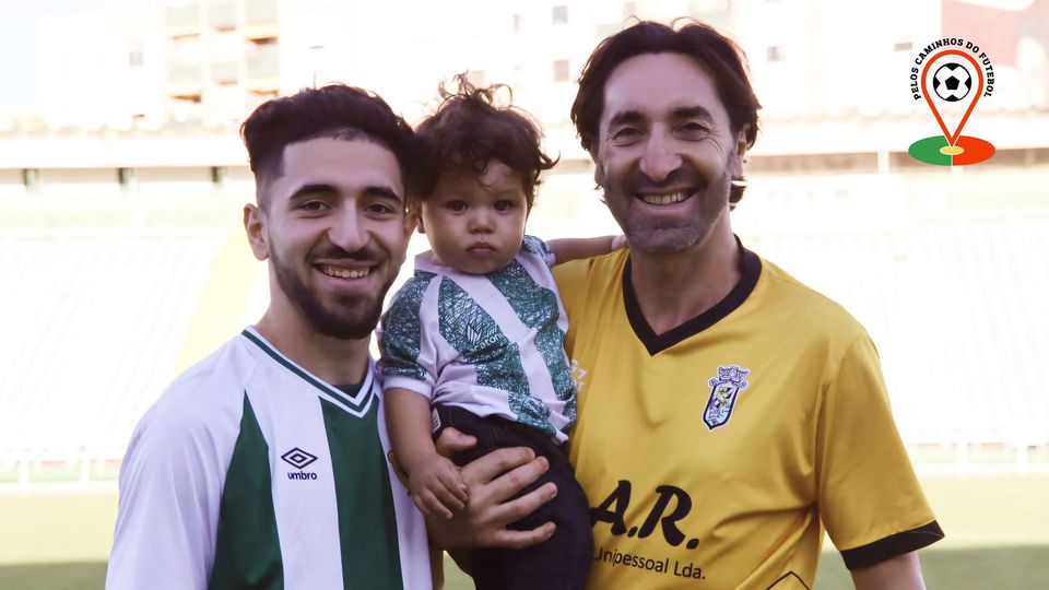 Pelo amor aos golos, o pai ainda joga aos 52 e o filho brilha no V. Setúbal