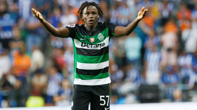 Quenda estreou-se esta temporada pela equipa principal do Sporting, uma aposta de Ruben Amorim